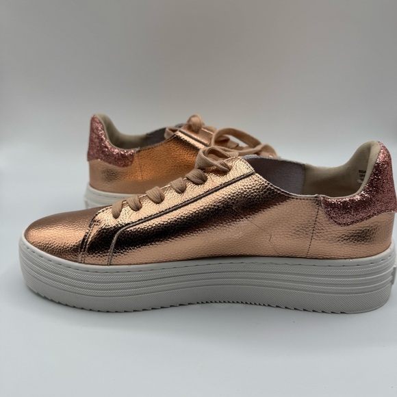 Joy Mangano Metallic Rose Women's Sneakers | Excellent Used Condition - Picture 6 of 9